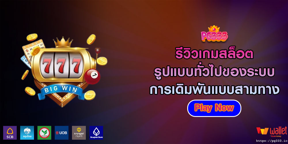 รีวิวเกมสล็อต-รูปแบบทั่วไปของระบบการเดิมพันแบบสามทาง